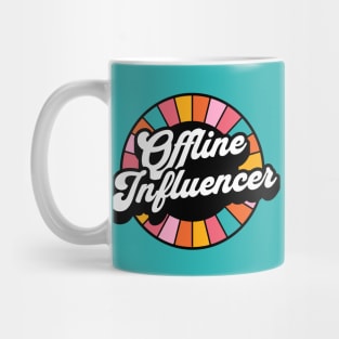Offline Influencer Bright Colors Mug